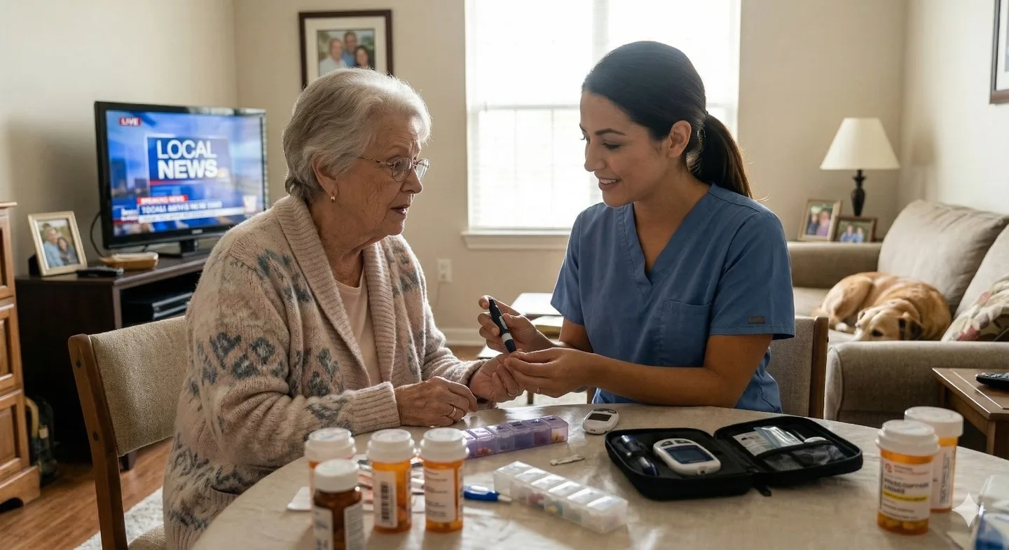 Professional healthcare team ready to provide compassionate care